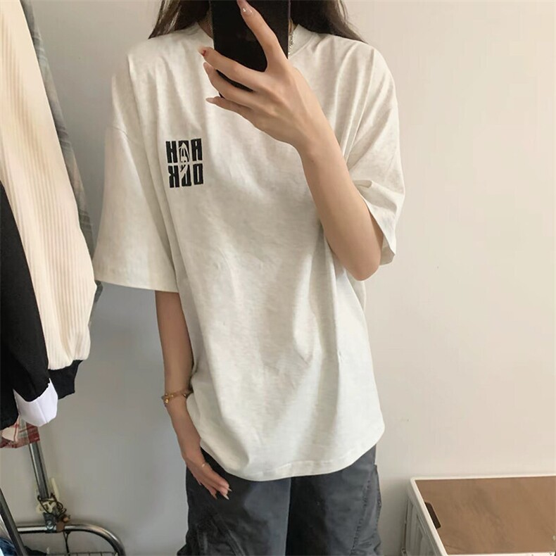 万针全刺绣工艺抖音得物高品质260克重磅纯棉双纱美式高街短袖T恤,男装T恤,电商A486