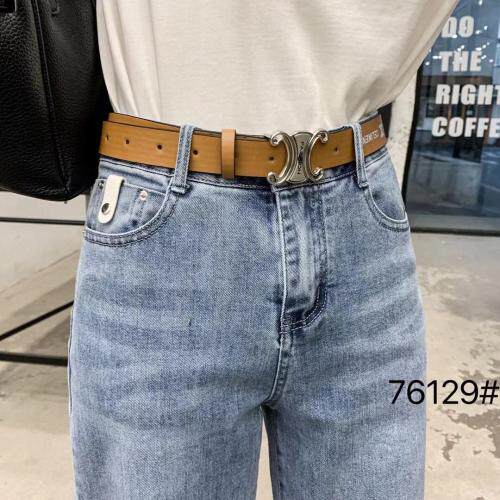 高弹天丝牛仔裤，女装牛仔裤，千百莲