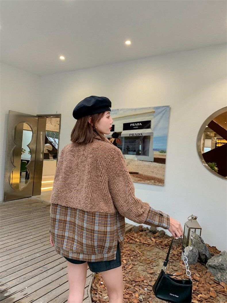 皮毛一体拼接款，十拿十补，其它，纤佰魅力