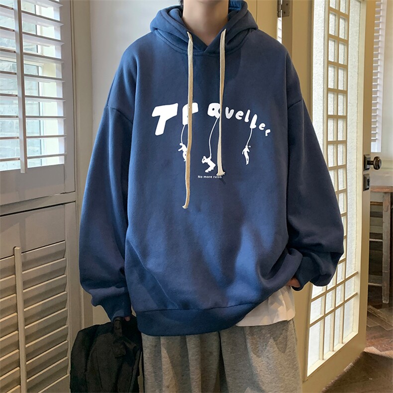 连帽卫衣男大码胖子帽衫大号运动服WY2449-P35,男装卫衣,电商A040