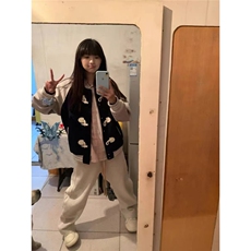 美拉德复古格子撞色长袖衬衫女2025棉早春新款设计感小众宽松外套，男装衬衫，星座1210-1