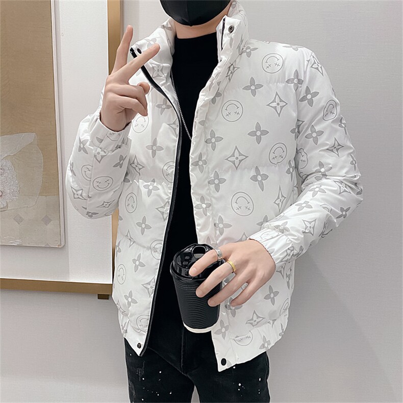 312A-5-601-P125冬季夜光社会小伙立领棉衣韩版潮流棉服A,男装棉衣,星座312A-5
