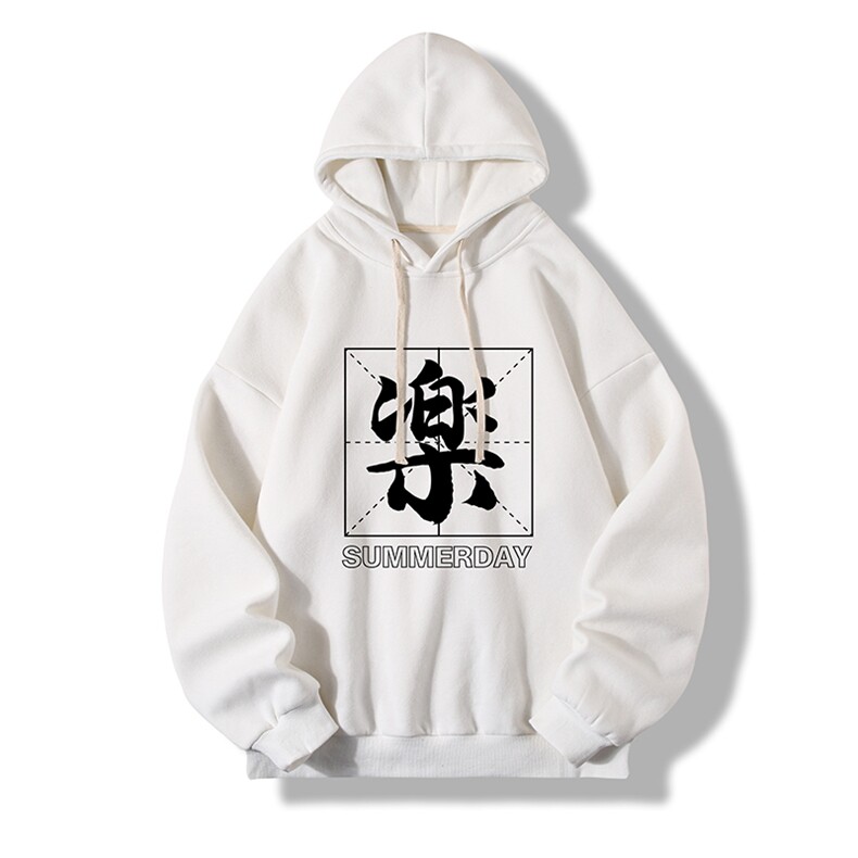 纯棉连帽卫衣男大码运动帽衫宽松薄WY2197-P35加绒款-P40,男装卫衣,电商A040