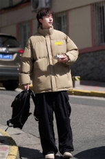 港风抖音直播高品质宽松男面包服羽绒棉外套棉衣M1001P90，男装棉衣，电商C408(原B339-1)