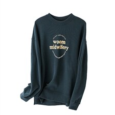 2021春季新款时尚印花字母套头卫衣，女装卫衣/绒衫，简韵佳