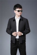 爸爸秋装外套男秋款中年男士夹克休闲男装夹克上衣ZL88025-P180，男装夹克，电商B212（原钱塘6029）