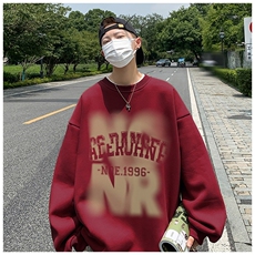 1506A/GA60440/P35秋冬美式潮流字母百搭长袖男女落肩圆领卫衣2，男装卫衣，星座1506A