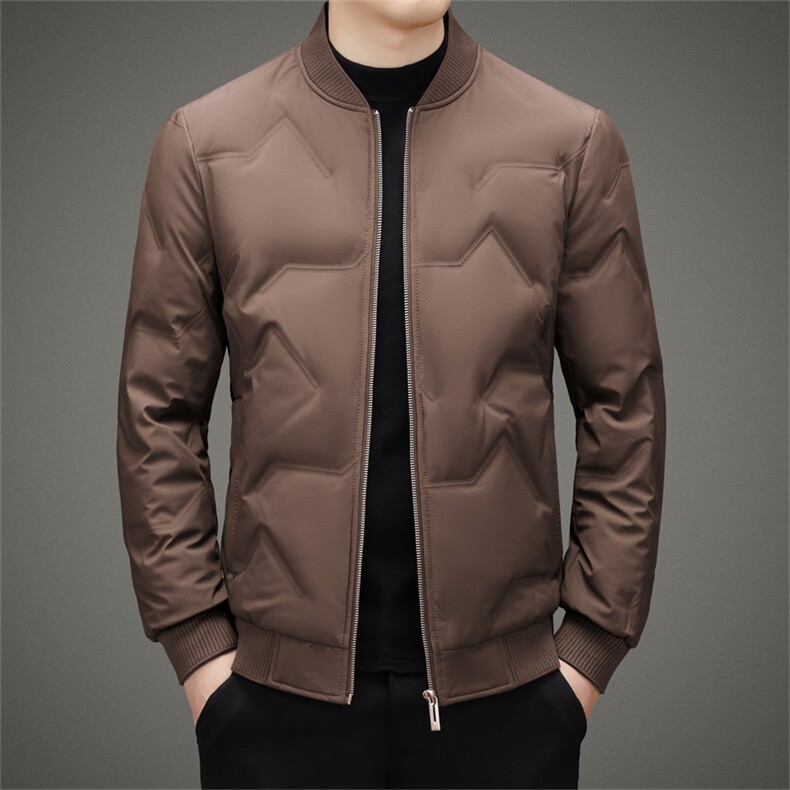 男羽绒服秋冬季新款休闲保暖短款加厚羽绒夹克潮服外套男装,男装夹克,钱塘6003（原4033）