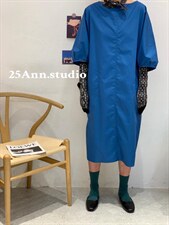 小廓形日系连衣裙，女装连衣裙，25Ann·Studio