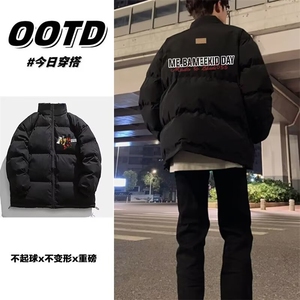 1506/QB2920/P64反光SELAIS FOGS2025棉服外套男女高街美式图片