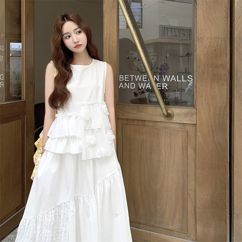 新品立体花朵拼接套装2C117-1775P165K238,女装套装/套裙,2C117