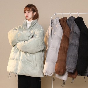 情侣麂皮绒棉服男冬新款情侣棉衣外套加厚棉袄羽绒服MY8805-P68图片