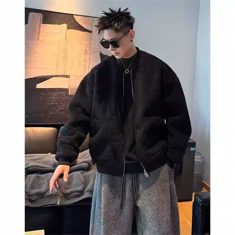 WT104-P110美式羊羔毛夹克辛苦颗粒绒保暖外套网图,男装夹克,星座1501-3
