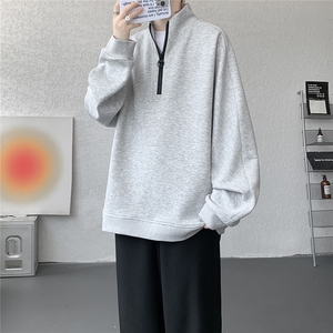 现货WY5532-P55特无差价 控98  M-5XL高品质解构拉链立领卫衣图片