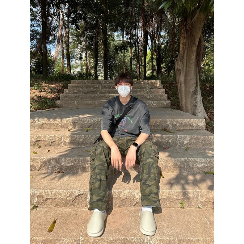 春秋新款潮流美式设计感休闲长袖T恤男款大码潮牌百搭上衣KF33,男装T恤,星座1116A（原606A-3）