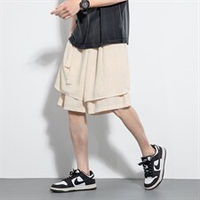 DSA203-K15特p45风夏季男士棉麻休闲裤棉麻短裤五分中裤，男装牛仔裤，星座815（原A203）