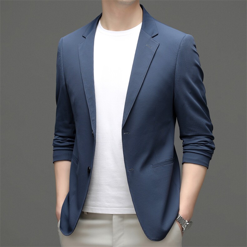 M5555-1钱塘2020-3春夏新款男士商务休闲西服简约修身外套P135,男装西服,钱塘207-3