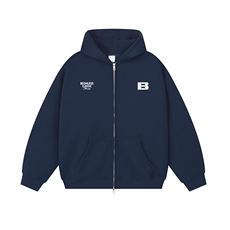 抖音得物高品质350克秋冬双头双拉链卫衣开衫外套AW7406，女装短外套，电商A443