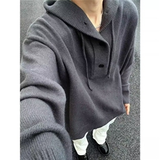 YM288-P46立领开衫毛衣男士春秋季韩系，男装针织衫/毛衣，电商B323A