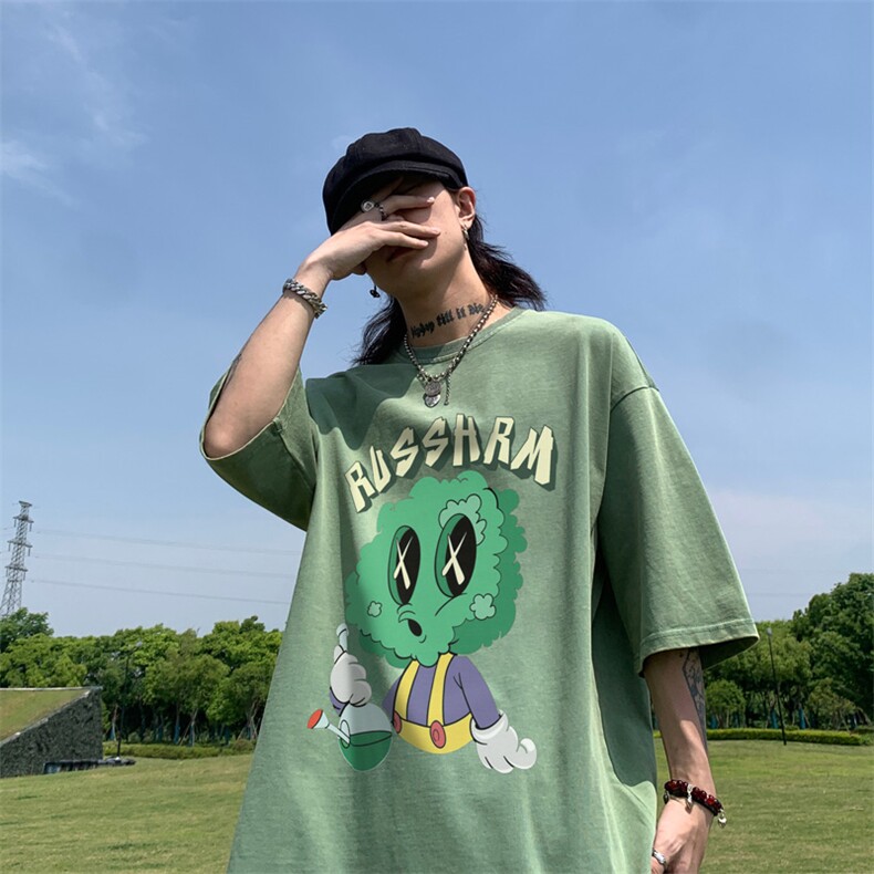 卡通创意印花水洗做旧夏季无袖背心/马甲/坎肩XZ514-2-1315-P38,男装背心/马甲,星座514-2(原B239)