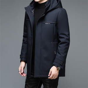 DW21142冬季男士羽绒服外套男装一衣三穿修身白鸭绒加肥加大P269图片