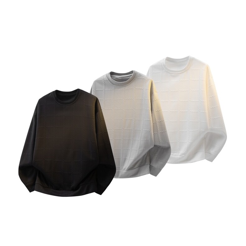 W108/P35春装潮卫衣男美式ins休闲宽松大码T恤男上衣，男装T恤，电商基地A050