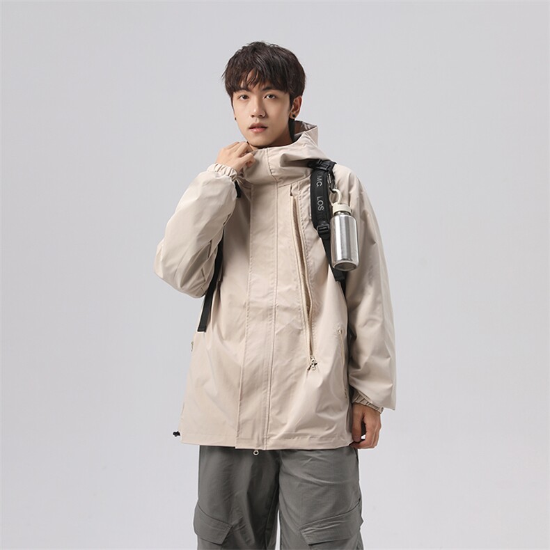 港风美式vibe潮流宽松连帽冲锋衣夹克男潮XZ213-JK6601-P65控88,男装夹克,星座213