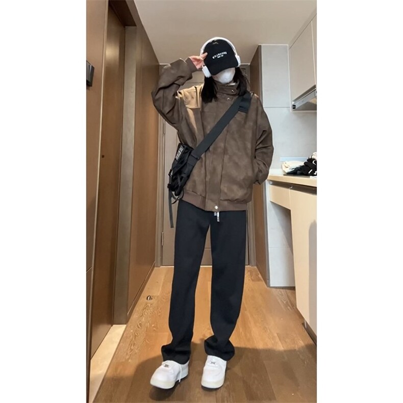 （量大差价足）春秋款复古PU皮夹克磨砂质感外套1213-DY2313-P95,男装夹克,星座1213