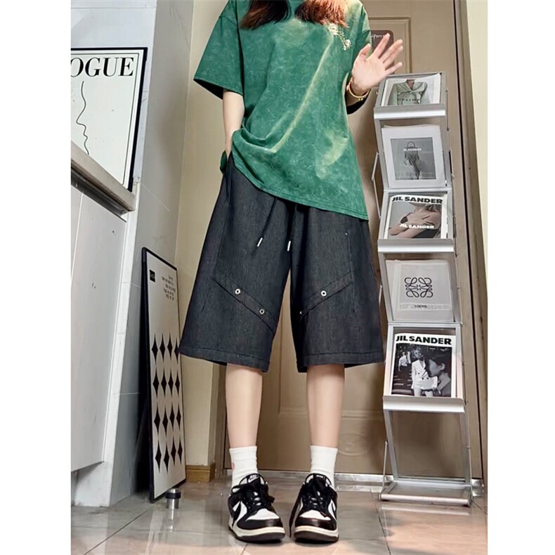 夏季新款潮牌高品质水洗原牛复古美式休闲七分牛仔裤男2556-特P39,男装牛仔裤,电商C305A
