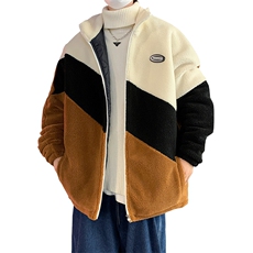 冬季加绒加厚棉服羊羔绒开衫百搭青少年外套男MY105P105控价138，男装棉衣，电商A086