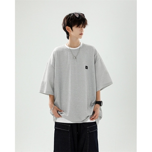 8XL-M 重磅！特大码T潮牌上衣男中性华夫格短袖T恤DX304P25控39图片