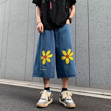 直筒潮时尚潮牌青春流行百搭运动裤宽松型纯色休闲裤夏季，男装休闲裤，星座716-2