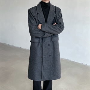 2024新款长款大码毛呢大衣秋冬韩范英伦风衣外套DSA157B-J252-P98图片