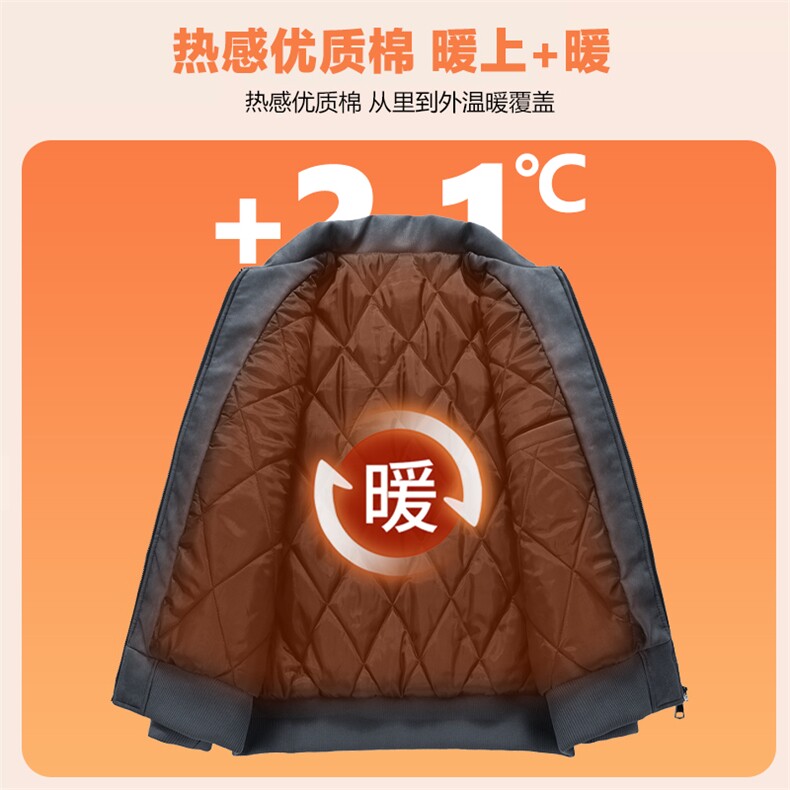 M-8XL时尚翻领皮衣夹克外套男7083加绒-P90大码,男装皮衣,星座209