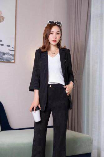 秋季新款套装，女装职业装，有声有色