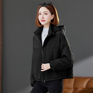 棉衣棉服女2024新款秋冬小个子休闲大码胖mm棉衣外套妈妈洋气图片