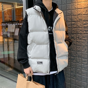 情侣男女同款潮流休闲宽松流行保暖加厚棉马甲B760-P55【特价】图片