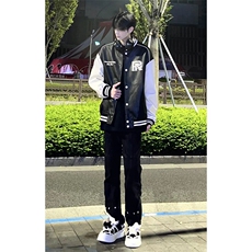 自家图，不拿货cleanfit牛仔裤设计感微喇叭裤子KZA23-P55，男装牛仔裤，星座1007（原301D）
