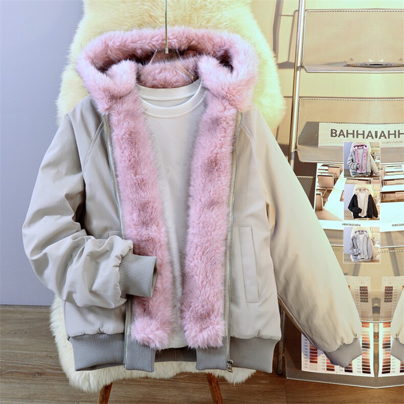 港风座山雕派克棉服夹克男女同款2025冬季加绒保暖外套MY2524-P95,男装夹克,星座610（原A335）