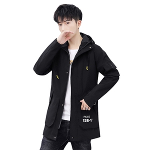 2021新款工装夹克男士外套中长款秋季韩版潮流4002-JK628-P50图片