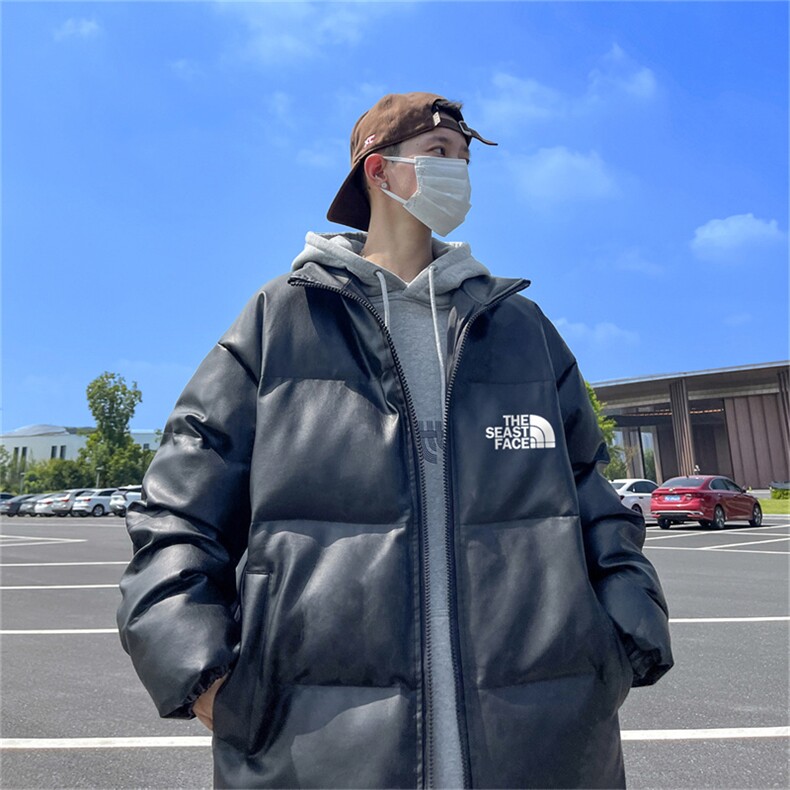 均可提供短视频高品质港风东面百搭PU皮加厚棉衣PM30-p110控148,男装棉衣,星座508（原C305）