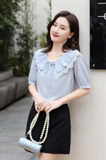 夏季新款 百搭小衫,其它,天香百合