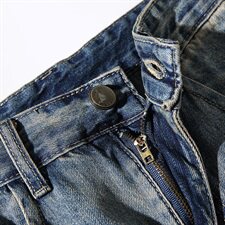 面料43.4%棉35.6%聚酯纤维1.3%其他纤维19.7%再生纤维素K008-P45，男装牛仔裤，电商A001