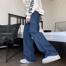 潮流春季牛仔裤男牛仔长裤G7802P38图片