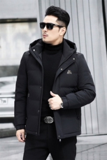 羽绒服男士连帽设计防寒蓄热冬季新款宽松时尚舒适男款白鸭绒外套，男装羽绒服，电商B212（原钱塘6029）