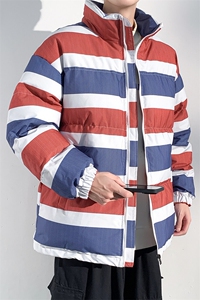 特批P80无差价冬款保暖三色布棉服男士潮牌时尚防风防水棉衣M888图片