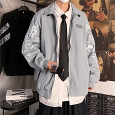 男秋季外套潮牌街头夹克高街衣服JK8840P45，男装夹克，星座1116-2
