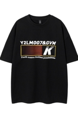 1白底条纹印花设计潮大码M-5XL短袖T恤男DT77779P18块特价控38，男装T恤，星座226-2