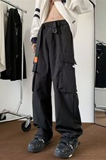 工装百搭休闲裤男高街潮流户外冲锋裤长裤子G4007/P40，男装工装外套，电商D202-1