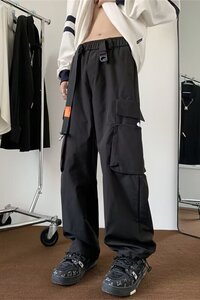 工装百搭休闲裤男 高街潮流户外冲锋裤长裤子G4007/P40图片